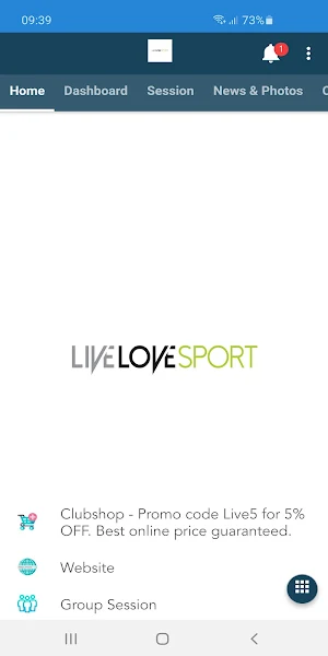 Live Love Sport Screenshot 1