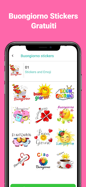Stickers Buongiorno wasticker Screenshot 1