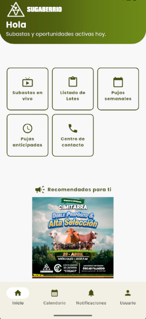 Sugaberrioapp Screenshot 0