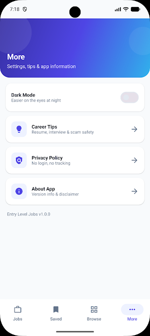 Entry Level Jobs Screenshot 2