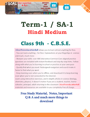 Class 9th Science Term-1 Hindi Medium Screenshot 0
