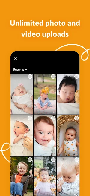 Honeycomb Baby Photo Album Screenshot 2