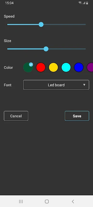 LED Banner Screenshot 2