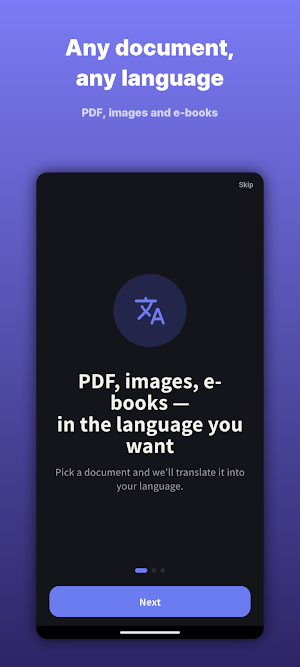 PDF Document Translator - AI Screenshot 0
