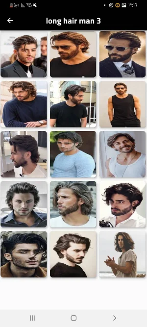 long hair man Screenshot 0