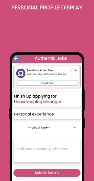 Authentic Jobs Screenshot 3