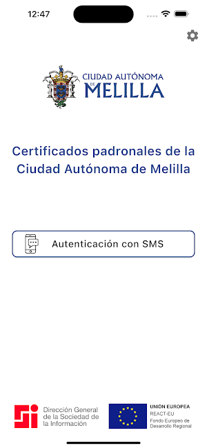 Padrón Melilla Screenshot 0