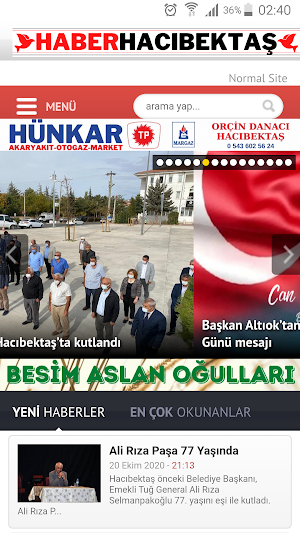 Haber Hacıbektaş Screenshot 0
