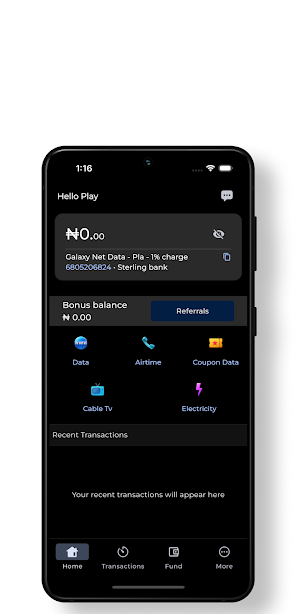 Galaxy Net Data Screenshot 0