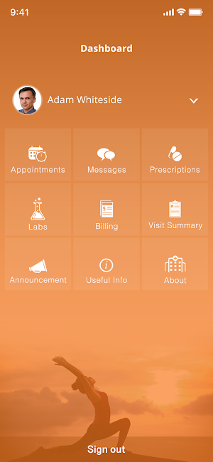 AMG Patient Portal Screenshot 0