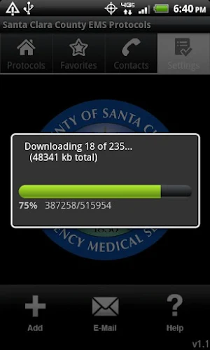 Santa Clara Co. EMS Protocols Screenshot 0