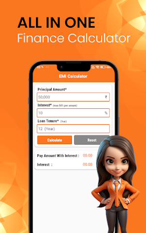 LoanCharge EMI Loan Calculator Screenshot 1