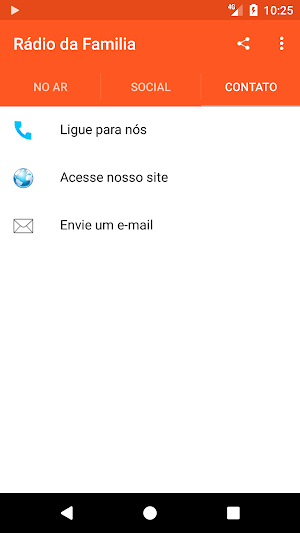 Rádio da Família 820 AM Screenshot 2