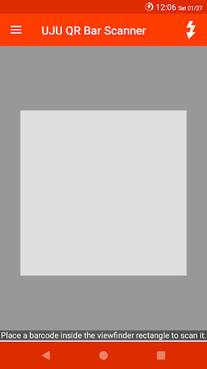 UJU QR Barcode Reader Screenshot 0