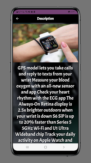 apple watch series 6 Screenshot 1