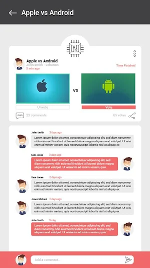 Sociabatt - Create and publish Online Debates Screenshot 1