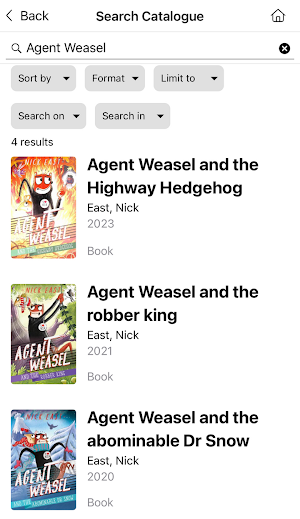 Monash Public Library Service Screenshot 2