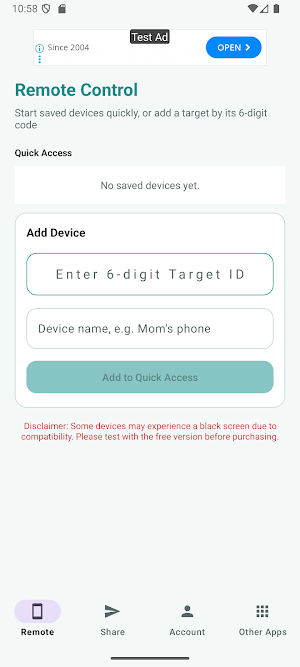 Remote Phone Control Screenshot 1