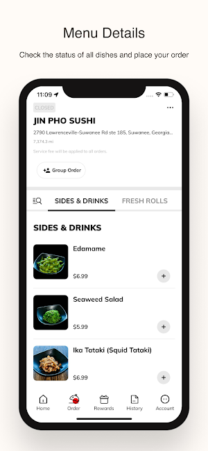 Jin Pho Sushi Screenshot 1