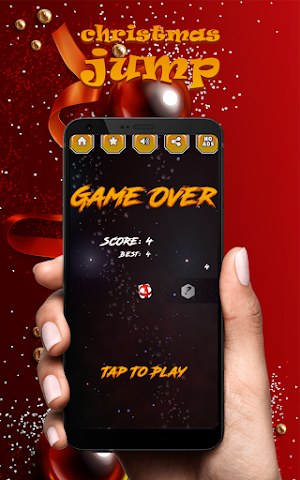 Christmas santa jump Screenshot 0