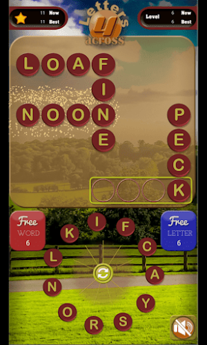 Four Letters Across Screenshot 0