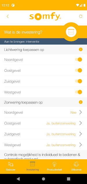 Somfy App Screenshot 2