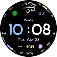 AWD Cloud Candy Gif Watchface