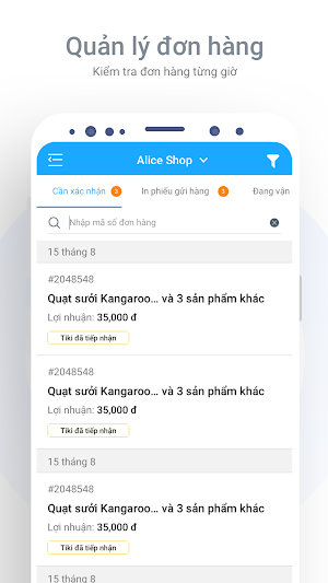 Tiki Seller: Bán hàng cùng Tiki Screenshot 1