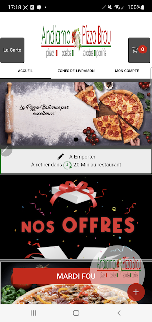 Andiamo Pizza Brou Screenshot 1