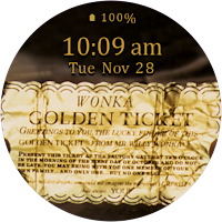 Willy Wonka - Golden Ticket
