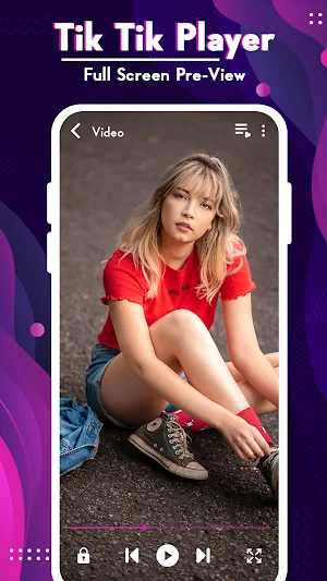 Tik-Tik Video Player Screenshot 1