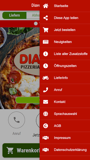 Diavolo Pizzeria Screenshot 2