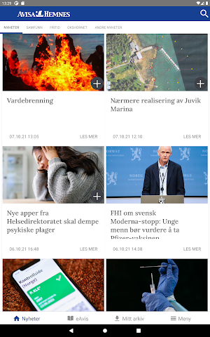 Avisa Hemnes Screenshot 2