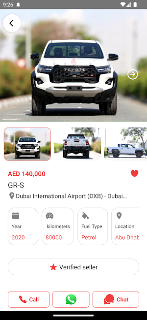 Cars UAE Market Screenshot 2