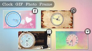 Clock Photo Frame Editor Screenshot 1