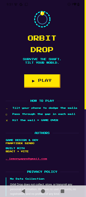 Elen Orbit Drop Screenshot 2
