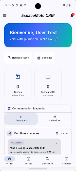 ESPACEMOTO CRM Screenshot 3