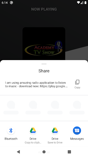 Academy TV Show Radio Screenshot 3