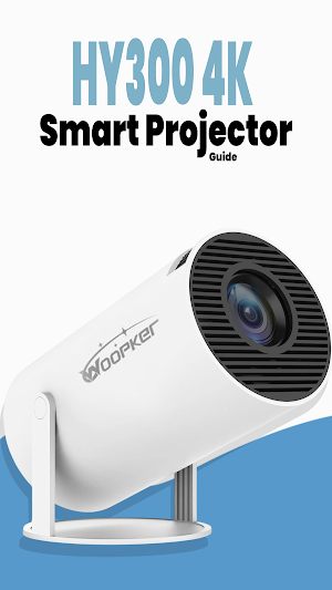 HY300 4k Smart Projector Guide Screenshot 2