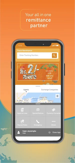 Sampath Bank Remitwise Screenshot 0