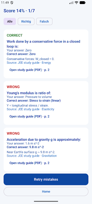 JEE Main & Advanced Prep 2026 Screenshot 2