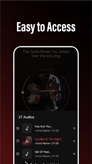 Music Player - MP3 Equalizer Screenshot 2