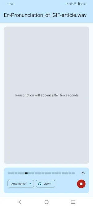 VoiceSkip - Speech to Text Screenshot 2