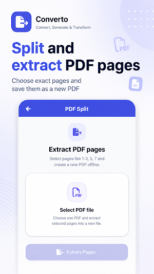 Converto: PDF Image Converter Screenshot 1