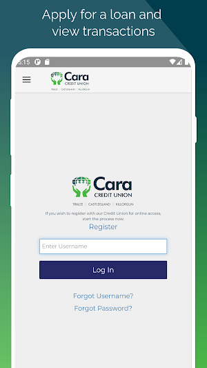 Cara Credit Union Screenshot 1