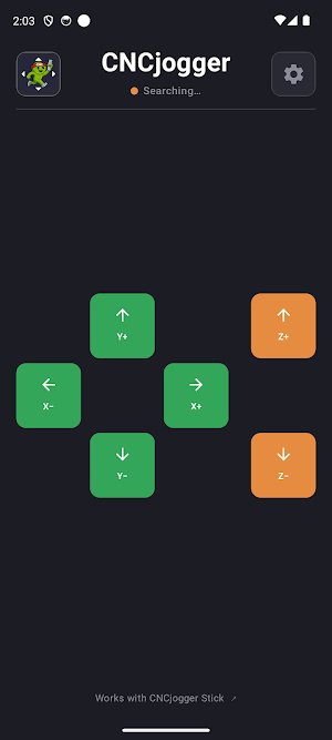CNCjogger Screenshot 2