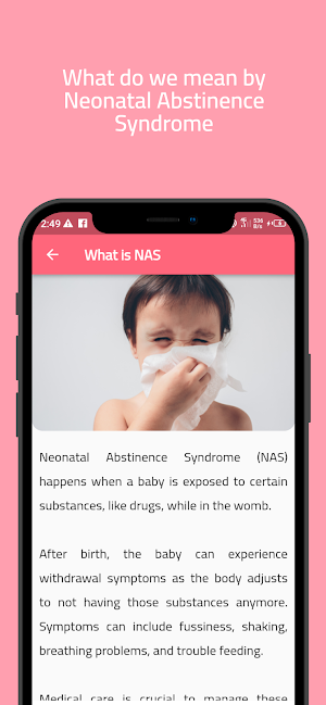 Neonatal Abstinence Syndrome Screenshot 3