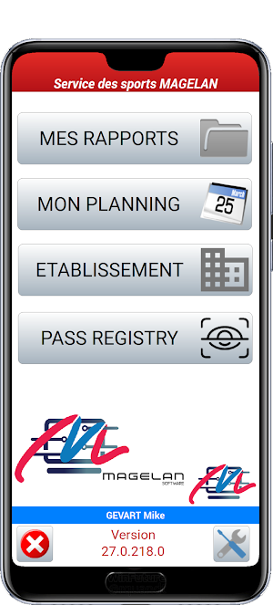 My Service des SPORTS Screenshot 0