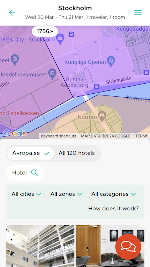 BIG Travel - Boka affärsresor Screenshot 1