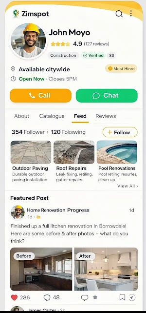 Zimspot Screenshot 1